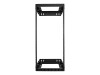 StarTech.com 24HE Netzwerkschrank 19 Zoll für Wandmontage - Einstellbare Tiefe 30 - 50 cm - 2 Pfosten Open Frame Serverschrank/Wandrack/Server rack -  Käfigmuttern & Schrauben (RACK-24U-20-WALL-OA)