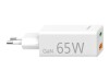 uRage Hama - Netzteil - 65 Watt - 3.25 A - PD, QC 3.0 - 2 Ausgabeanschlussstellen (USB Typ A, 24 pin USB-C)