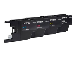Brother LC1240 - 3er-Pack - Gelb, Cyan, Magenta