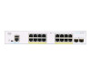 Cisco Business 350 Series 350-16P -2G - Switch - L3 - Managed - 16 x 10/100/1000 (POE+)