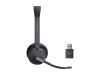 Yealink WH64 Hybrid Dual - Headset - On-Ear - DECT / Bluetooth