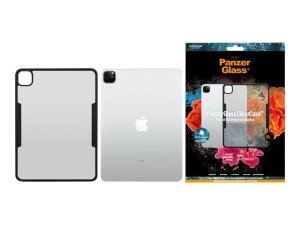 PanzerGlass ClearCase - Black Edition - hintere Abdeckung für Tablet - Kunststoff, Temperglas - für Apple 11-inch iPad Pro (1. Generation, 2. Generation, 3. Generation)