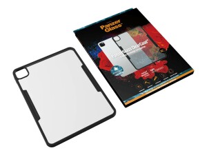 PanzerGlass ClearCase - Black Edition - hintere Abdeckung für Tablet - Kunststoff, Temperglas - für Apple 11-inch iPad Pro (1. Generation, 2. Generation, 3. Generation)