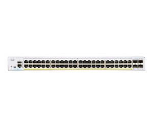 Cisco Business 350 Series 350-48P-4G - Switch - L3 - managed - 48 x 10/100/1000 (PoE+)