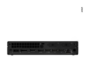 Lenovo ThinkCentre M75q Gen 5 12RQ - Mini - Ryzen 3 8300GE / 3.5 GHz - RAM 8 GB - SSD 256 GB - TCG Opal Encryption 2, NVMe - Radeon 740M - 1GbE, Wi-Fi 6E, Bluetooth 5.3 - WLAN: 802.11a/b/g/n/ac/ax (Wi-Fi 6E)