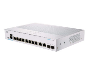 Cisco Business 350 Series 350-8FP -E -2G - Switch - L3 -...