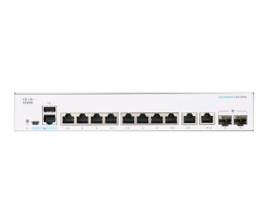 Cisco Business 350 Series 350-8P -2G - Switch - L3 - Managed - 8 x 10/100/1000 (POE+)