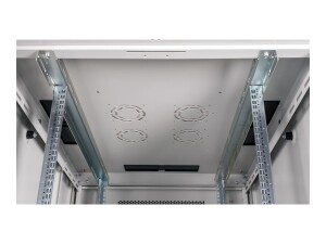 ROLINE Basic - Schrank Netzwerkschrank - perforierte Tür, 800x1000 BxT - RAL 7035, Hellgrau - 42HE - 48.3 cm (19")
