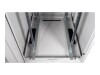 ROLINE Basic - Schrank Netzwerkschrank - perforierte Tür, 800x1000 BxT - RAL 7035, Hellgrau - 42HE - 48.3 cm (19")