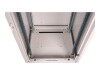 ROLINE Basic - Gehäuse Netzwerkschrank - mit Glastür, 600 x 600 mm (B x T)