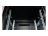 ROLINE Pro - Schrank Netzwerkschrank - mit Glastür, 600 x 600 mm (B x T)