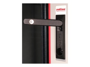ROLINE Basic - Schrank Netzwerkschrank - Glas Tür, 600x800 BxT - RAL 7035, Hellgrau - 42HE - 48.3 cm (19")
