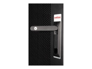 ROLINE Basic - Schrank Netzwerkschrank - perforierte Tür, 600x1000 BxT - RAL 9005, Jet Black - 42HE - 48.3 cm (19")