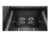 ROLINE Basic - Schrank Netzwerkschrank - perforierte Tür, 600x1000 BxT - RAL 9005, Jet Black - 42HE - 48.3 cm (19")