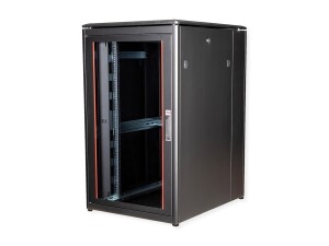 ROLINE Pro - Schrank Netzwerkschrank - mit Glastür, 800 x 1000 mm (B x T)