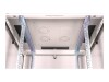 ROLINE Basic - Schrank Netzwerkschrank - Glas Tür, 800 x 800 (B x T)