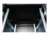 ROLINE Pro - Schrank Netzwerkschrank - mit Glastür, 600 x 800 mm (B x T)