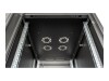 ROLINE Basic - Schrank Netzwerkschrank - perforierte Tür, 600x1000 BxT - RAL 9005, Jet Black - 26U - 48.3 cm (19")