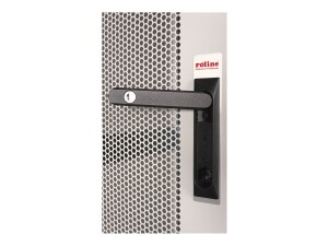 ROLINE Basic - Schrank Netzwerkschrank - perforierte Tür, 600x1000 BxT - RAL 7035, Hellgrau - 26U - 48.3 cm (19")