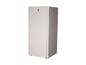 ROLINE Basic - Schrank Netzwerkschrank - Glas-Tür, 600x600 BxT - RAL 7035, Hellgrau - 26U - 48.3 cm (19")