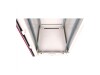 ROLINE Basic - Schrank Netzwerkschrank - Glas Tür, 600x800 BxT - RAL 7035, Hellgrau - 22U - 48.3 cm (19")