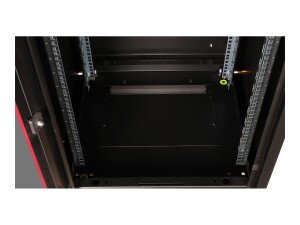 ROLINE Pro - Schrank Netzwerkschrank - mit Glastür,...