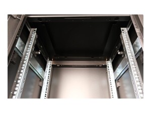ROLINE Pro - Schrank Netzwerkschrank - mit Glastür,...