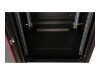 ROLINE Pro - Schrank Netzwerkschrank - mit Glastür, 600 x 600 mm (B x T)