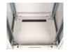 ROLINE Pro - Schrank Netzwerkschrank - Hellgrau, RAL 7035 - 22U - 48.3 cm (19")
