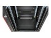 ROLINE Pro - Schrank Netzwerkschrank - RAL 9005, Jet Black - 47U - 48.3 cm (19")