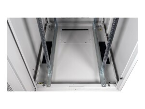 ROLINE Basic - Schrank Netzwerkschrank - perforierte Tür, 800x1000 BxT - RAL 7035, Hellgrau - 42HE - 48.3 cm (19")