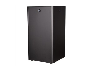 ROLINE Basic - Schrank Netzwerkschrank - Glas-Tür, 600x600 BxT - RAL 9005, Jet Black - 22U - 48.3 cm (19")