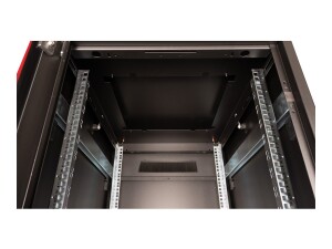 ROLINE Pro - Schrank Netzwerkschrank - mit Glastür,...
