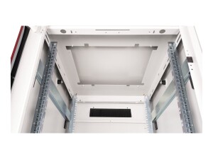 ROLINE Pro - Schrank Netzwerkschrank - mit Glastür,...