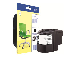 Brother LC229XLBKBP - Schwarz - original - Blisterverpackung