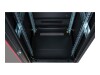 ROLINE Pro - Schrank Netzwerkschrank - mit Glastür, 600 x 600 mm (B x T)