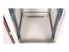 ROLINE Basic - Schrank Netzwerkschrank - Glas Tür, 600x800 BxT - RAL 7035, Hellgrau - 26U - 48.3 cm (19")