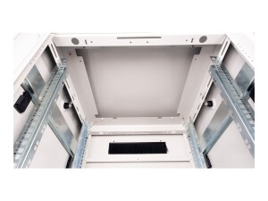 ROLINE Pro - Schrank Netzwerkschrank - mit Glastür, 600 x 600 mm (B x T)