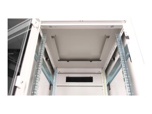 ROLINE Pro - Schrank Netzwerkschrank - mit Glastür,...
