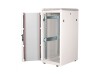 ROLINE Pro - Schrank Netzwerkschrank - mit Glastür, 600 x 800 mm (B x T)