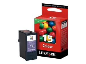 Lexmark Cartridge No. 15 - Farbe (Cyan, Magenta, Gelb)