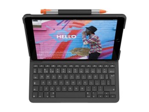 Logitech Slim Folio - Tastatur und Foliohülle -...