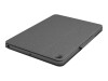 Logitech Combo Touch - Tastatur und Foliohülle - mit Trackpad - hintergrundbeleuchtet - Apple Smart connector - QWERTY - Italienisch - Oxford Gray - für Apple 10.9-inch iPad (10. Generation)