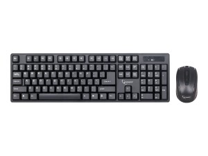 Gembird KBS-W-01 - Tastatur-und-Maus-Set - kabellos