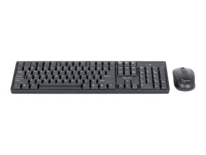 Gembird KBS-W-01 - Tastatur-und-Maus-Set - kabellos