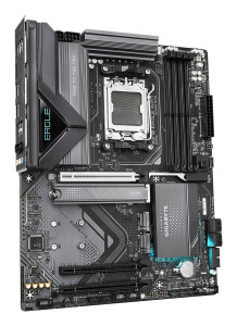 Gigabyte X870 EAGLE WIFI7 - Motherboard - ATX - Socket AM5 - AMD X870 Chipsatz - USB-C 3.2 Gen 2x2, USB4, USB 3.2 Gen 1, USB 3.2 Gen 2 - 2.5 Gigabit LAN, Bluetooth, Wi-Fi 7 - Onboard-Grafik (CPU erforderlich)