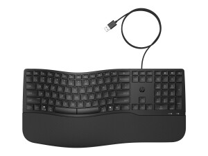 HP 480 Comfort - Tastatur - 3-zone layout, multi-device, 23 programmable keys