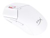 HyperX Pulsefire Haste 2 - Maus - optisch - 6 Tasten - kabellos, kabelgebunden - 2.4 GHz, Bluetooth 5.0 - kabelloser Empfänger (USB)