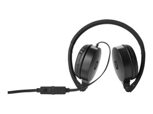 HP H2800 - Kopfhörer mit Mikrofon - On-Ear -...