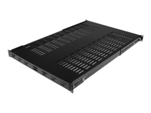 StarTech.com Server Rack Shelf - 1U - Adjustable Mount...